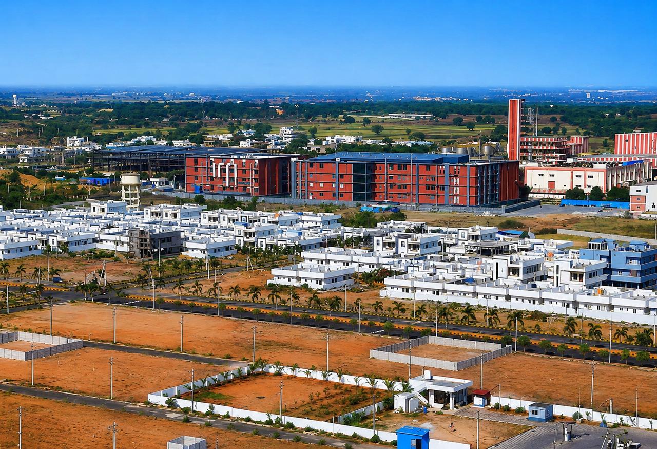 Developing residential layouts in Maheshwaram